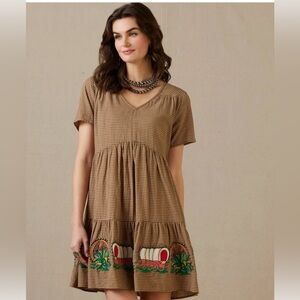 Wagoneer Dress by Double D Ranch - Brown